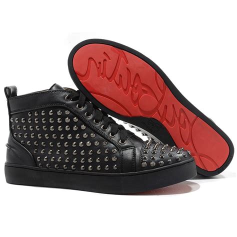 louis vuitton mens spiked sneakers|christian louboutin louis spikes.